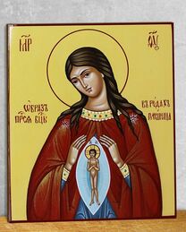 Икона Богородицы "Помощница в родах"