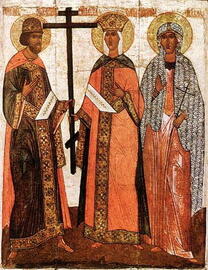 Святые Константин, Елена и Агафия