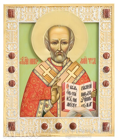 Икона св Николай Мирликийский Чудотворец, фото 1