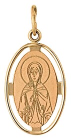 Нательная иконка св Ксения Петербургская