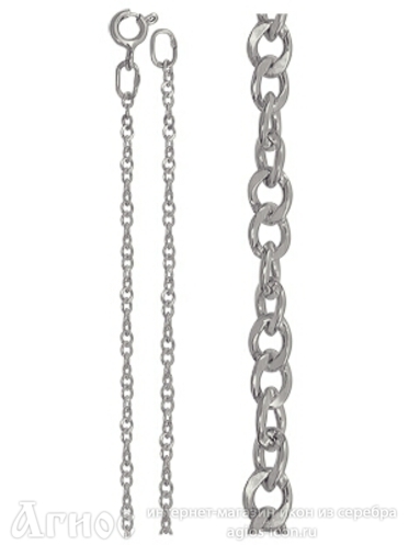 Серебряная цепь "Виктория", 3.61 г, фото 1