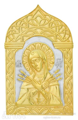 Икона Пресвятой Богородицы "Семистрельная", фото 1