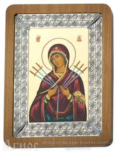 Икона Пресвятой Богородицы "Семистрельная", фото 1