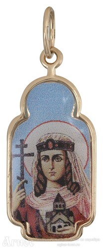Нательная иконка цврица Тамара Грузинская, фото 1