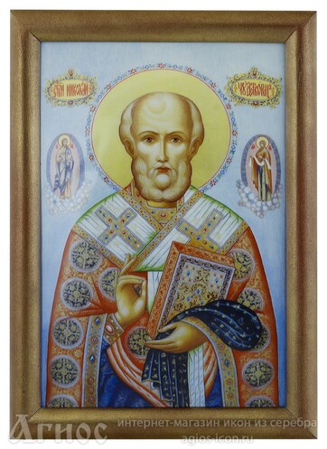 Икона Николай Мирликийский Чудотворец, фото 1