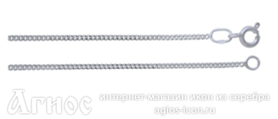 Серебряная цепь "Панцирная", 4.30 г, фото 1