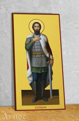 Икона князь Александр Невский, фото 1