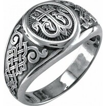 Серебряное кольцо для мужчины