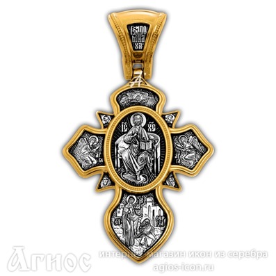 Нательный крест Господь Вседержитель с иконой, фото 1