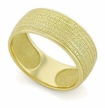 Православное женское золотое кольцо псалмом