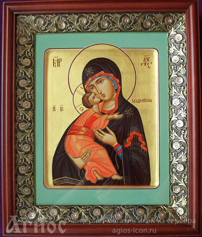 Икона  Богородицы "Владимирская" , фото 1