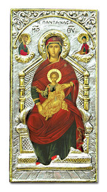Икона Божьей Матери "Богородица на троне"