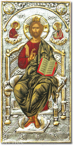 Икона "Христос на троне", фото 1