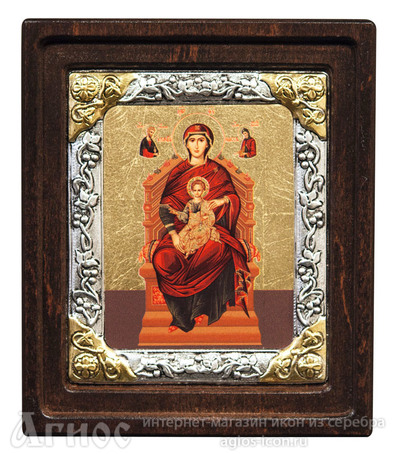 Икона Божьей Матери "Богородица на троне", фото 1