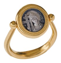 Перстень с иконой «Святая равноапостольная Царица Елена» 